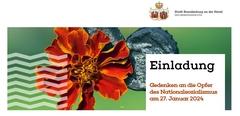 Einladung zur Gedenkveranstaltung