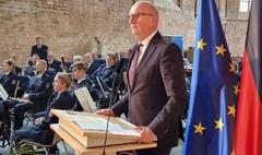 Ebenfalls Redner: Ministerpräsident Dr. Dietmar Woidke.