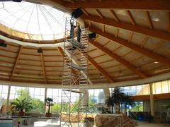 Revisionsarbeiten im Marienbad