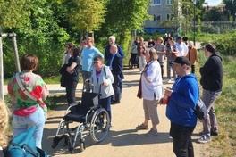 Auf zum Stadtrundgang im Rahmen der Umsetzung des Lokalen Teilhabeplanes.