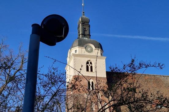 Die Strahler an Brandenburger Gotteshäusern bleiben im März 2024 dunkel.