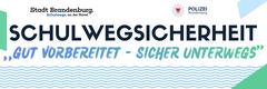Banner zur Verkehrssicherheit.