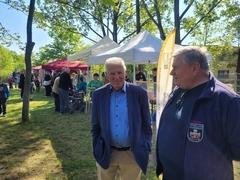 auf dem Festgelände