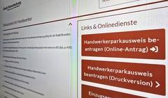 Der Weg zum neuen Handwerkerparkausweis ist digital möglich.