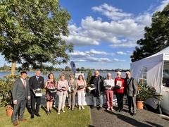 Gruppenfoto der Ehrenamtler