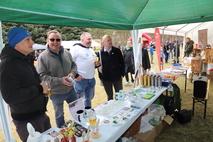 Am Stand des Heimat- und Telegraphenvereins Kirchmöser.