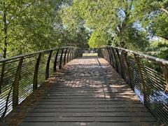 Ansicht des derzeitigen Holzbohlenbelages