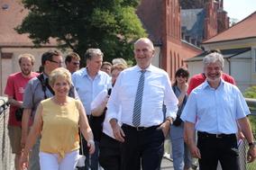 Ministerpräsident besucht die BUGA 2015