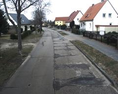Fahrbahnansicht Rietzer Weg