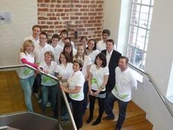 Gruppenfoto im Rathaus