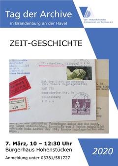 Plakat zur Veranstaltungsankündigung