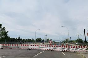 OB Steffen Scheller begrüßt Vorarbeiten für den Abriss der Brücke am Altstadt Bahnhof