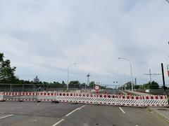 Sperrung der Brücke für alle KfZ-Fahrzeuge