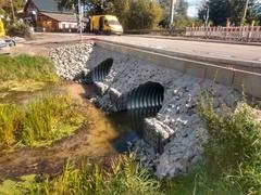 Die Planebrücke naht der Vollendung.