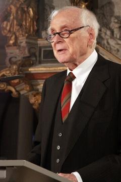 Brandenburgs Ehrenbürger 2009 bei seinem letzten Besuch in seiner Geburtsstadt.