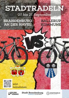 Flyer vom Stadtradeln 2025.