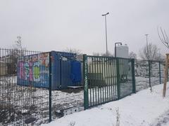 Außenansicht von der Schmierfettfabrik.