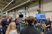 Bildungsminister zu Besuch bei Heidelberger Druckmaschinen AG