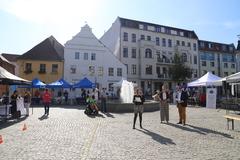 Eröffnung des Sommerfestes der PSAG auf dem Altstädtischen Markt.