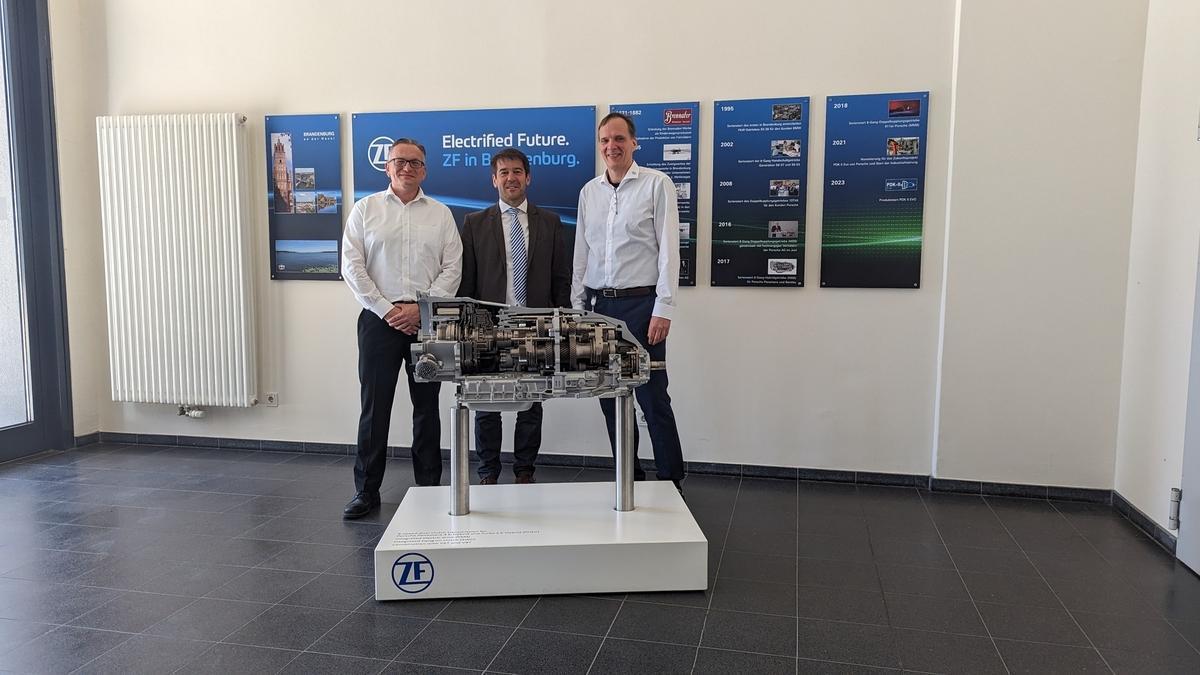 Besuch und Austausch bei der ZF Getriebe Brandenburg GmbH Stadt