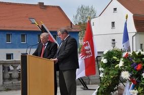 Kränze wurden niedergelegt