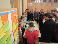 "Expertengespräch" bei der Vorstellung der Ideen am 1.11.2012 im Rolandsaal.