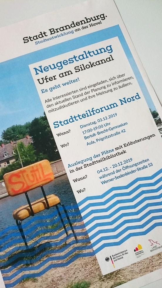 Stadtteil Nord / Neugestaltung Ufer am Silokanal: Planungsentwurf wird vorgestellt