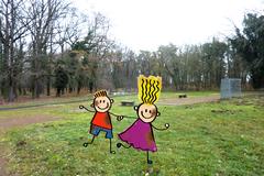 Bild des Bolzplatzes vorher