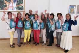 Tanzgruppe der Brandenburger VHS auf dem "Ballerup ...