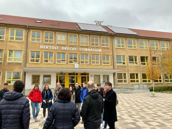Steffen Scheller besucht Schülervertretung des Bertolt-Brecht-Gymnasiums