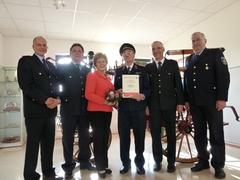 Gruppenfoto zum Abschied.