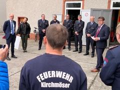 Innenhof der derzeitigen Feuerwache