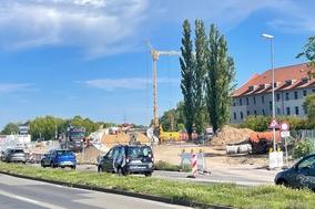 Baustelle Altstadt Bahnhof
