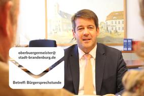 Bürgersprechstunde nur per E-Mail möglich