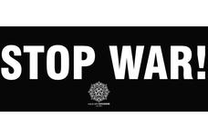 Symbolbild für Stopp den Krieg.