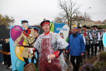 Umzug auf der Steintorbrücke
