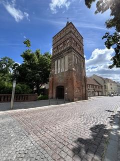 Der Rathenower Torturm war Startpunkt des Klimaspazierganges.