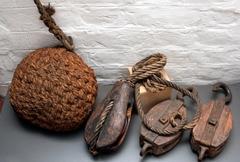 Fender und Schiffsblöcke, Ende 19. Jahrhundert