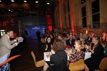 Sebastian Bradke bei der Vorstellung der Vereine.