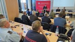 Der Verbands-Vorsitzende Sven Wolfram stellte den Rechenschaftsbericht des Vorstandes vor.