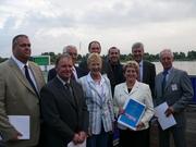 Das Org.-Komitee für die Kanu-EM 2009