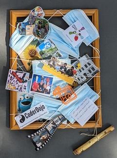 Rahmen vom Sommer 2021 der Fouqué-Bibliothek am Altstädtischen Markt