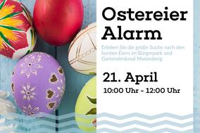 Ostereier Alarm auf dem Marienberg