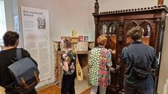 Der Rolandschrank aus dem Jahr 1871 ist Bestandteil der neuen Roland-Ausstellung.