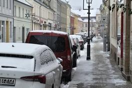 Dieser Gehweg in der Bäckerstraße scheint passierbar. Mit glatten Stellen ist bei der aktuellen Wetterlage dennoch zu rechnen.
