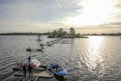 Blick auf die Startanlage vor Acapulco