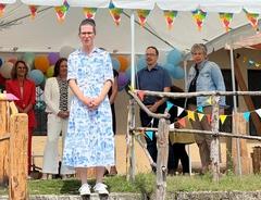 Die Beigeordnete Alexandra Adel begrüßte die Gäste