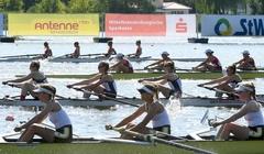 Viererrudern der Mädels