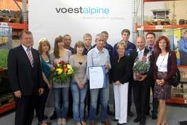 Urkunde „Anerkannter Ausbildungsbetrieb“ verliehen