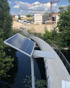 Solarleuchte.